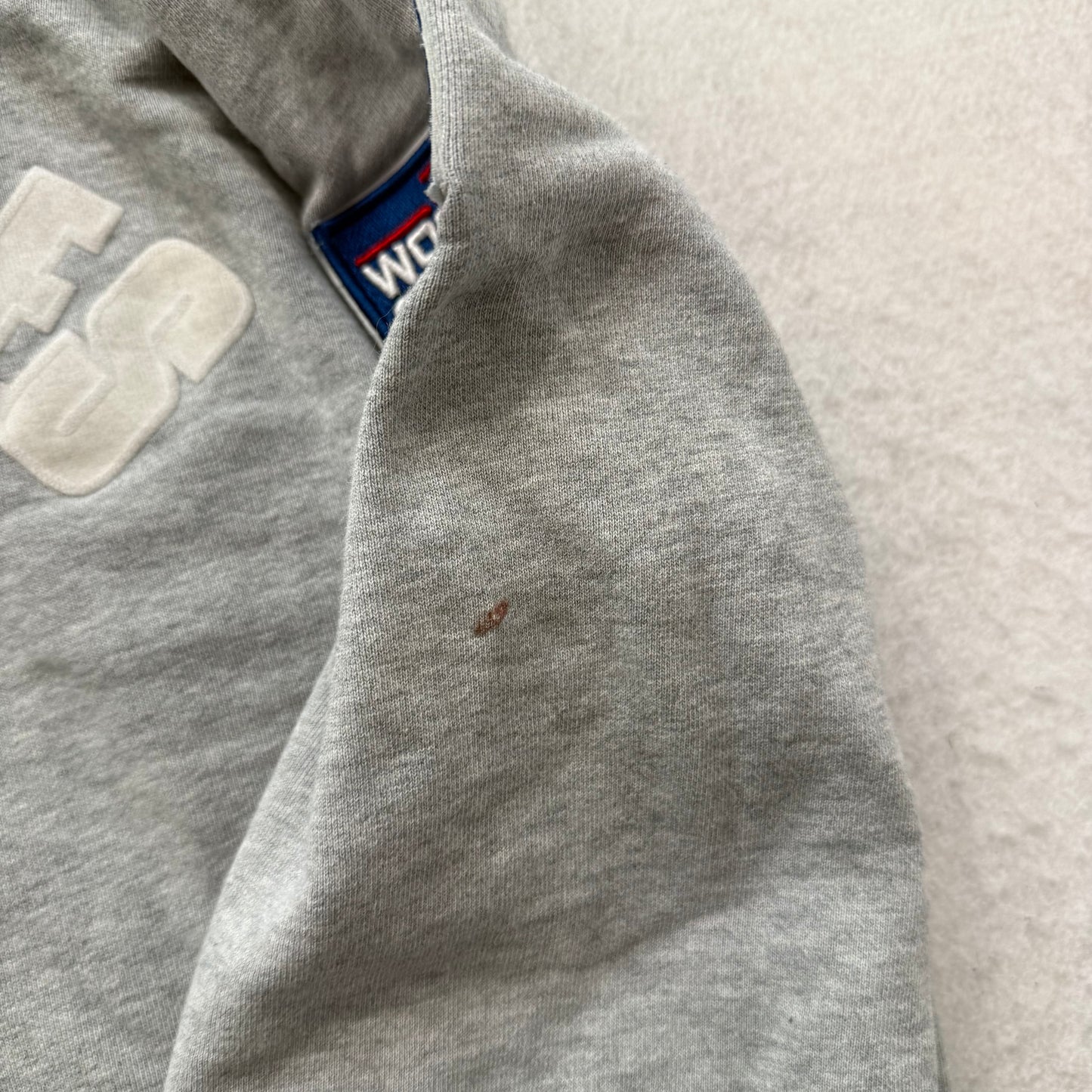 Pro Standard Men's Heather Gray Cotton LA Dodgers Pullover Hoodie Graphic Size L