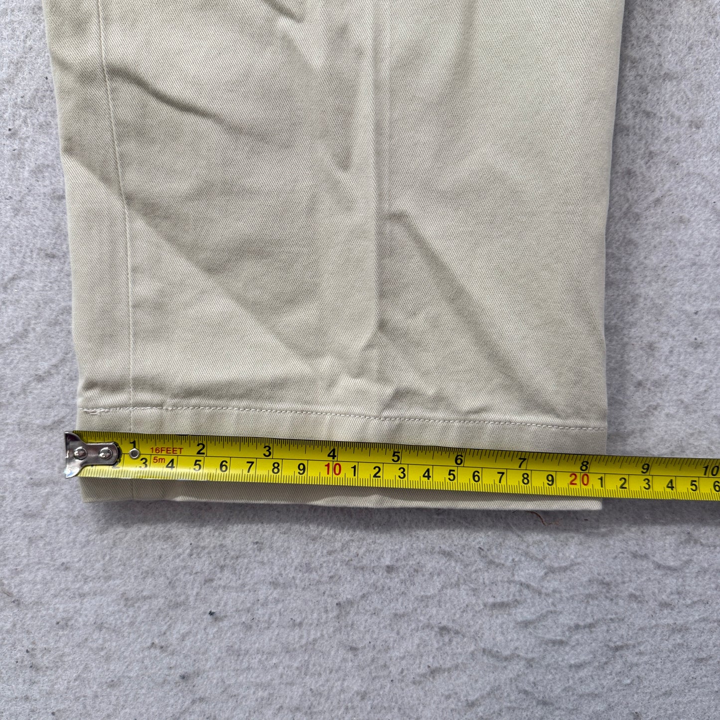 Polo Ralph Lauren Men's Khaki Chino Pants Straight Leg Pockets Classic Size W32