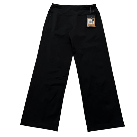 The North Face Women's Black Synthetic Blend Leggings Zippered Pockets Size M