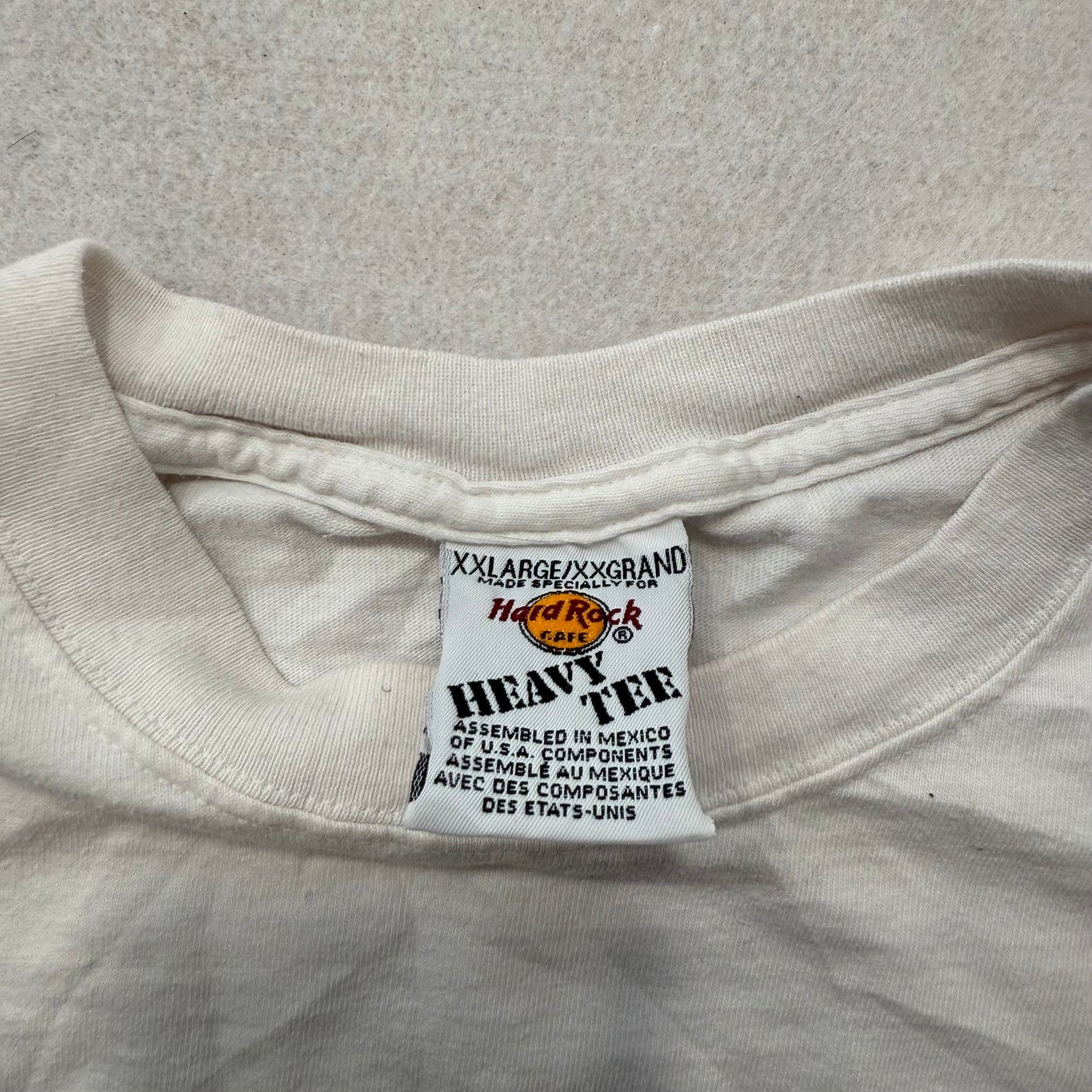 Hard Rock Washington D.C. graphic t-shirt size XXL