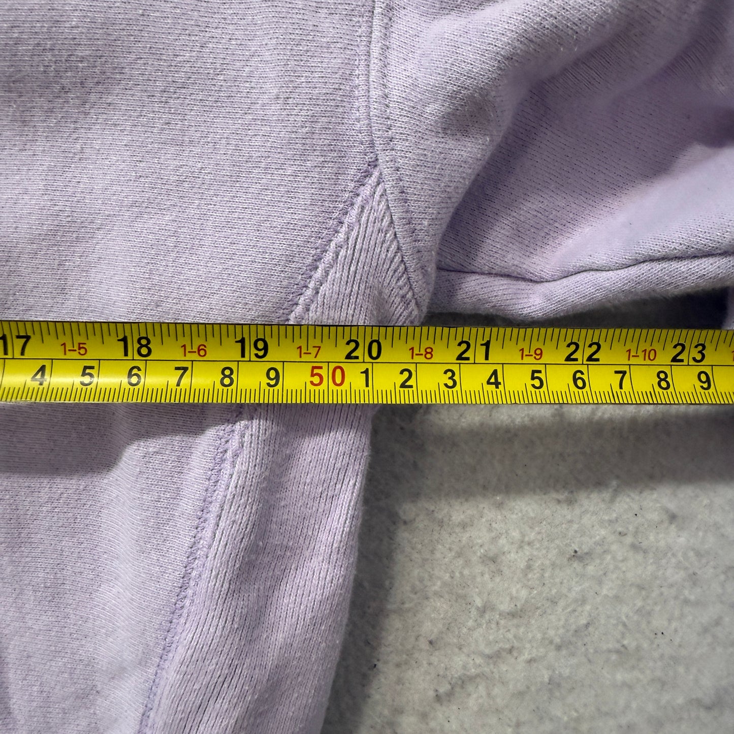 Champion Reverse Weave Women's Lavender Fleece Cropped Hoodie Pullover Size M