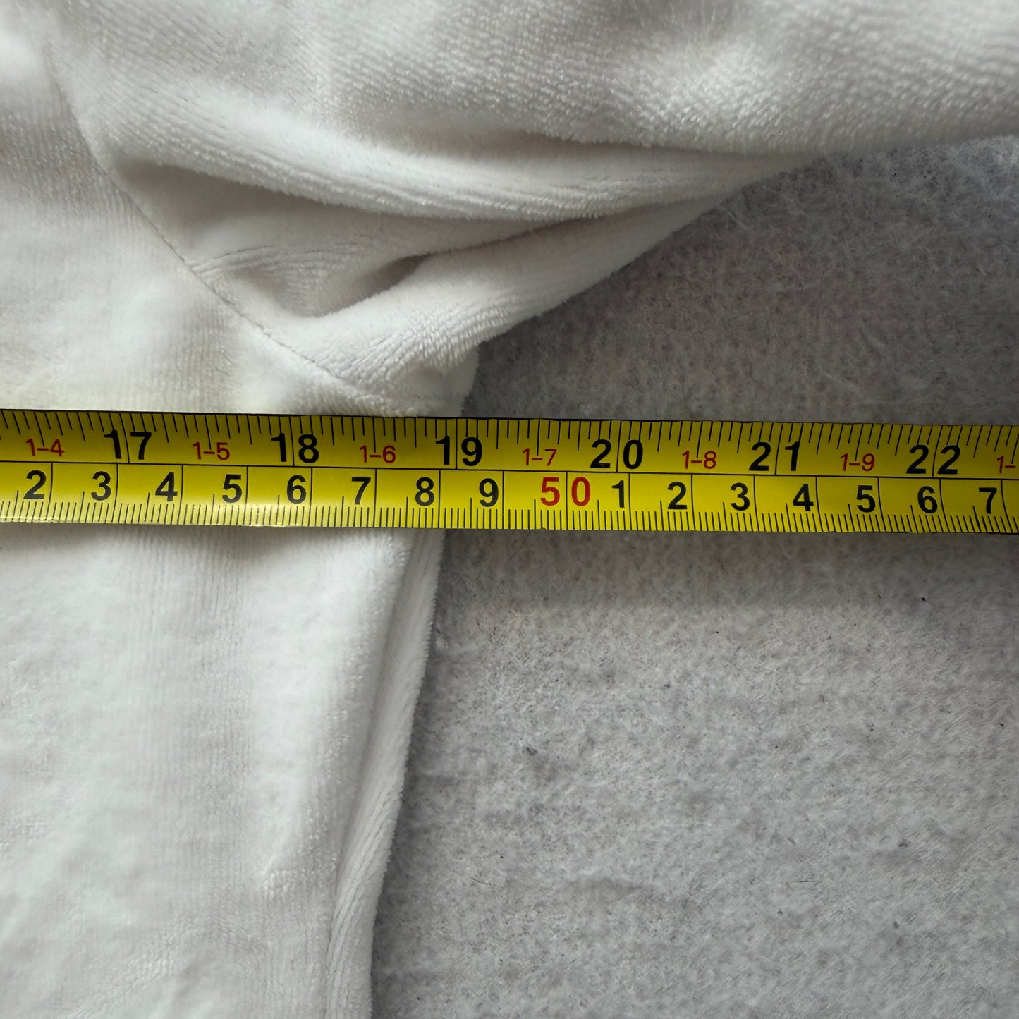 Juicy Couture Women's White Velour Zip-Up Hoodie Drawstring Loungewear Size M