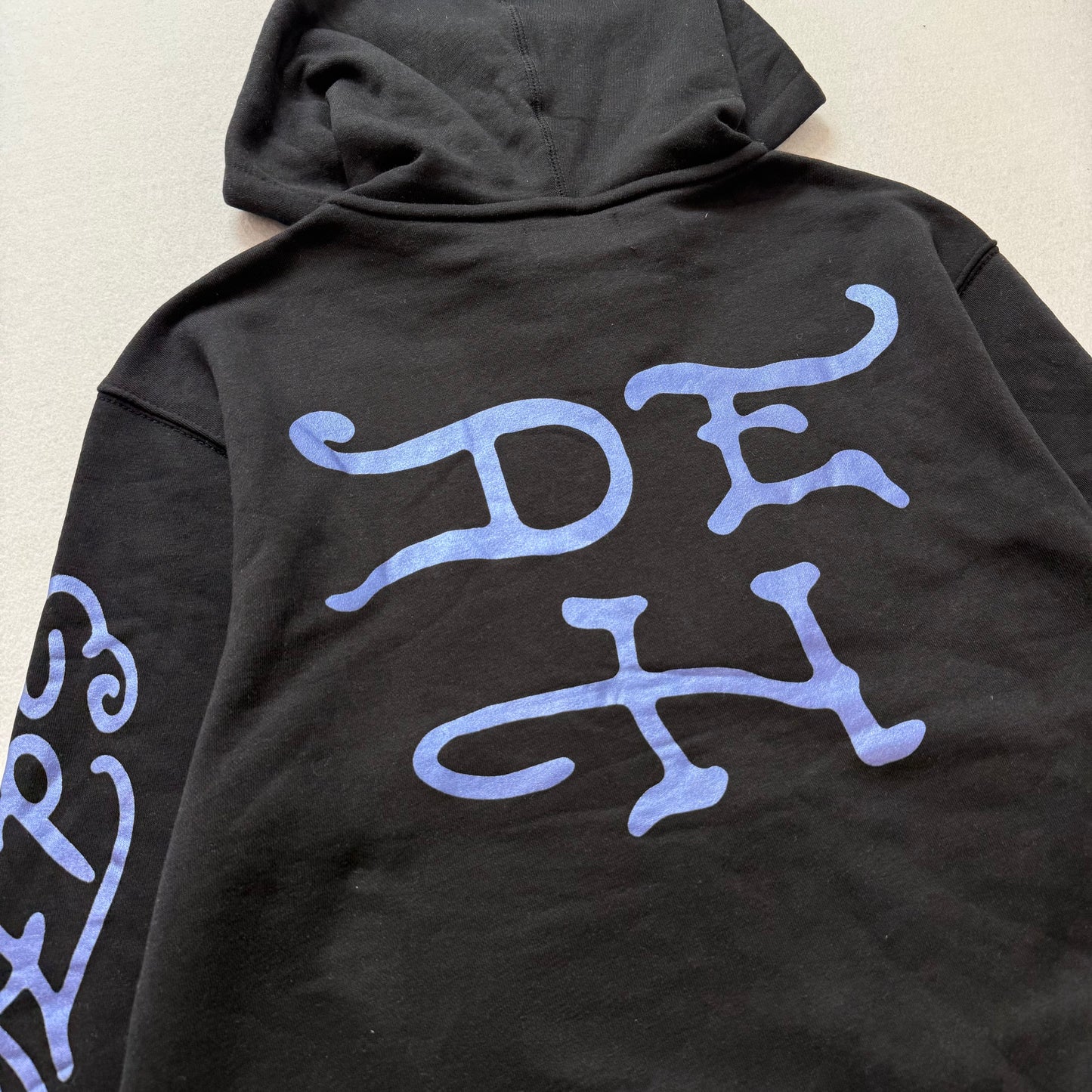 ED HARDY “Skull Snake” BLACK ZIP UP HOODIE