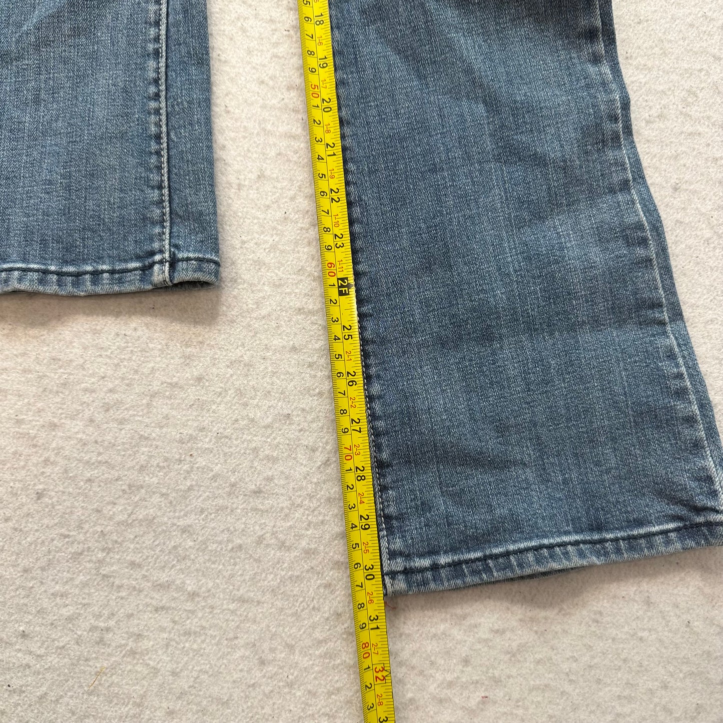 American Eagle Original Boot Women's Blue Bootcut Denim Jeans Stretch Size W26