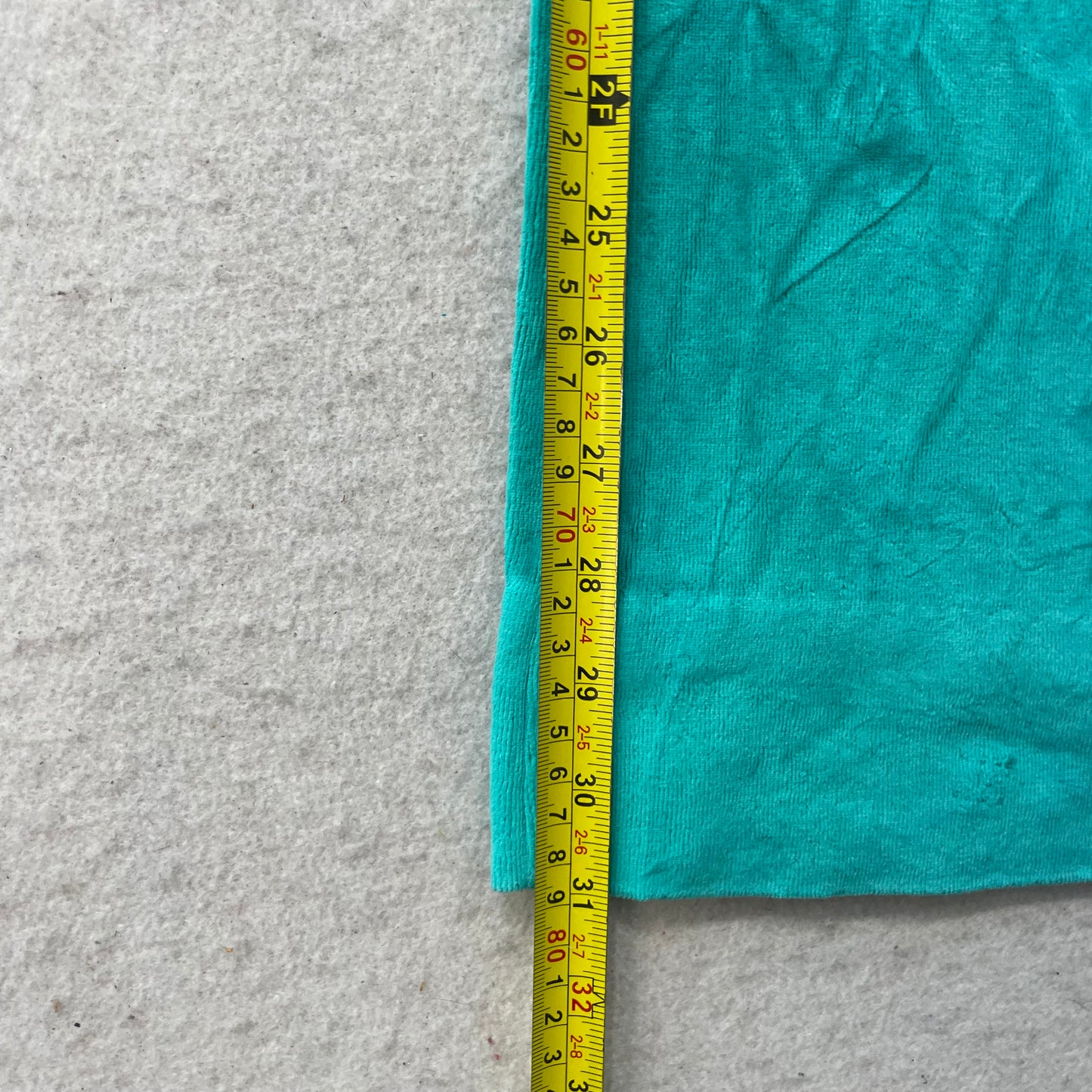 Vintage Juicy Couture Women's Aqua Velour Flared Track Pants Pockets Y2k Size S