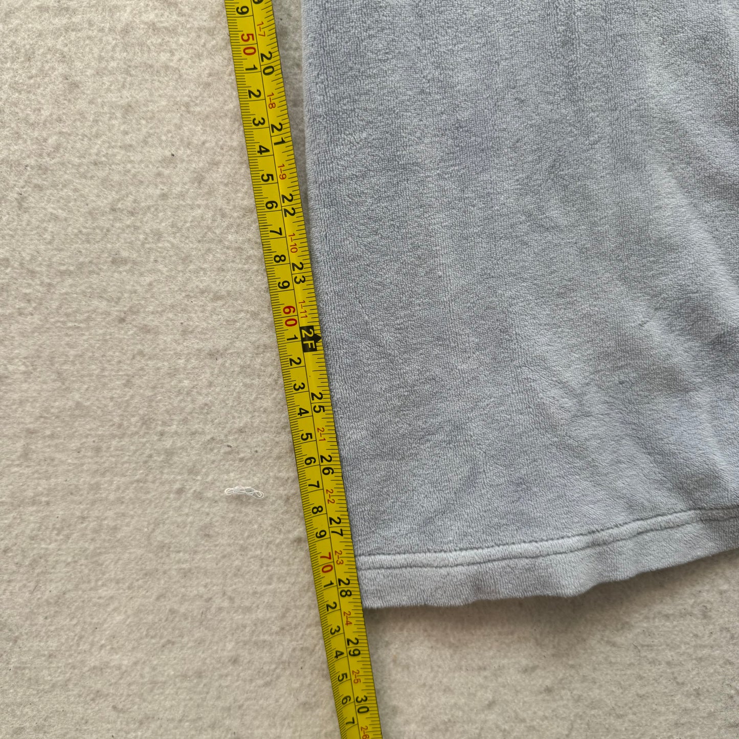 Juicy Couture Women Heather Ice Blue Velour Flared Track Pant Bell Bottom Size M