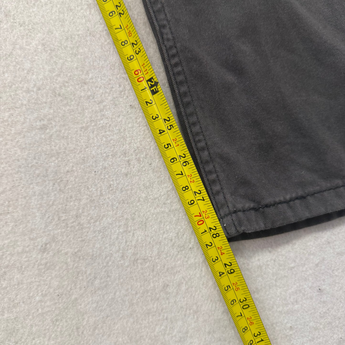 Levi's 514 Men's Charcoal Grey Straight Leg Jeans Zip-Fly Regular Fit Size 36x29