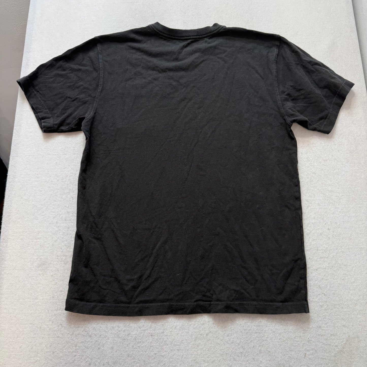 Carhartt Men Black 100% Cotton Dearborn Relaxed Pocket T-Shirt Casual Tee Size M