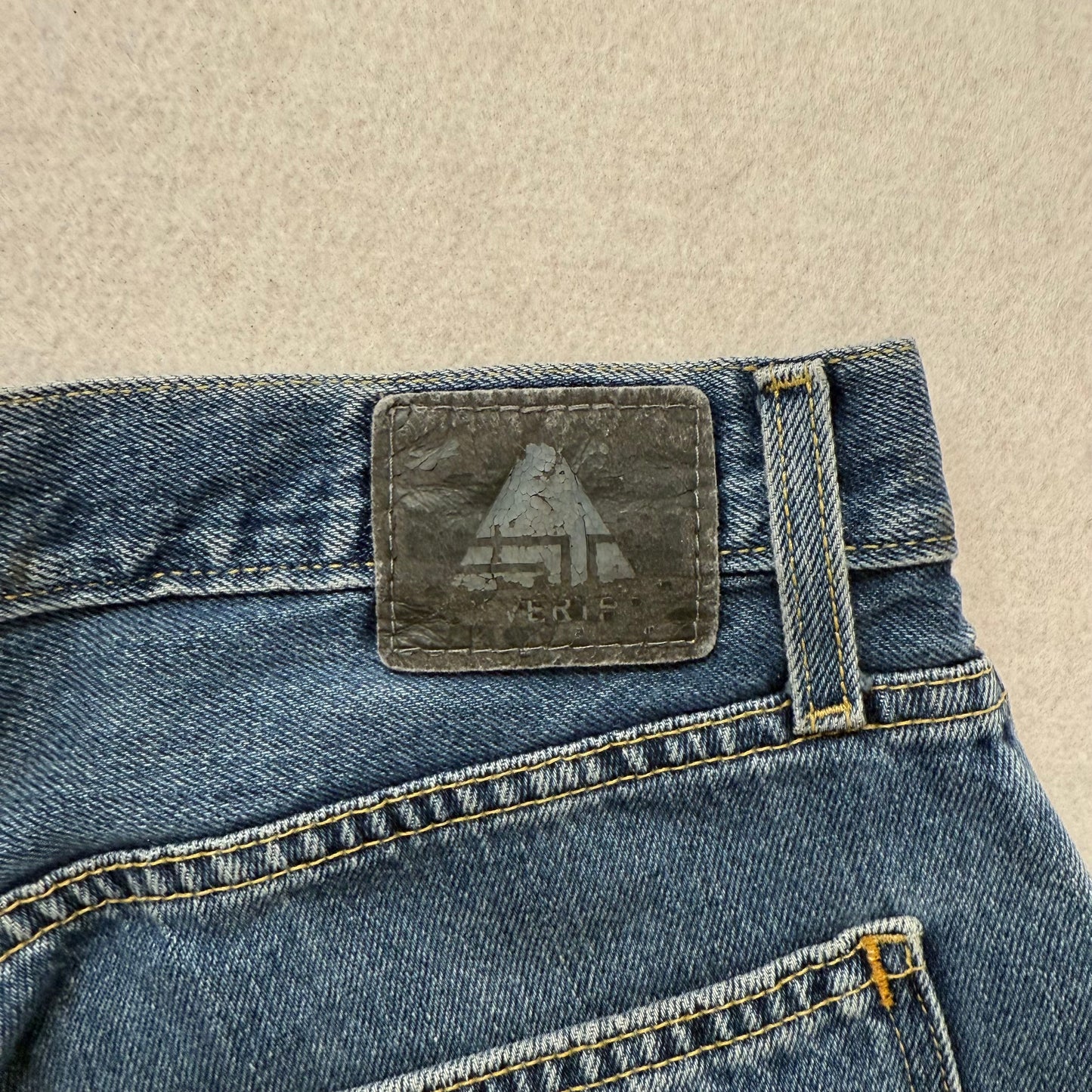 Silver Jeans Baggy Relaxed Fit Mid Rise Blue Denim Jeans Size L W36