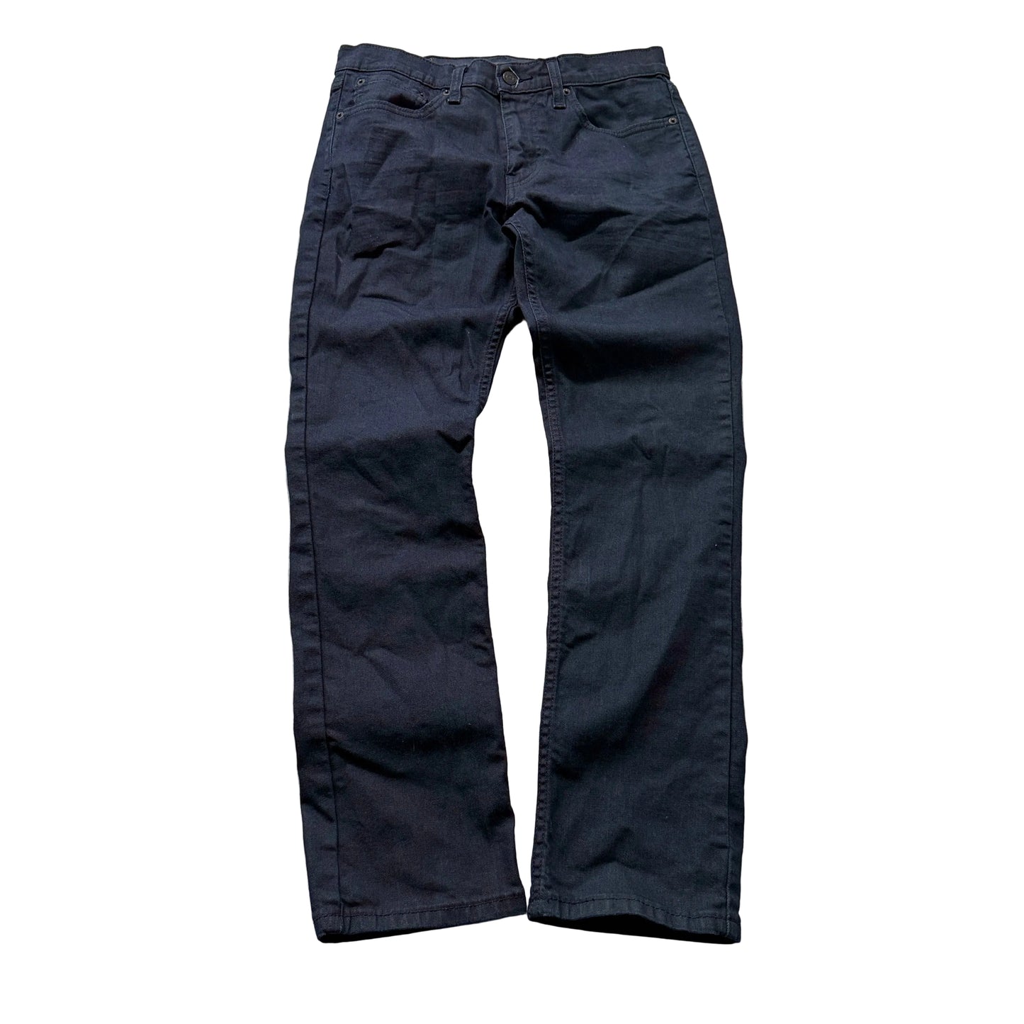 Levi's 511 Men's Navy Blue Denim Straight Fit Jeans Pockets Classic Size W31xL30