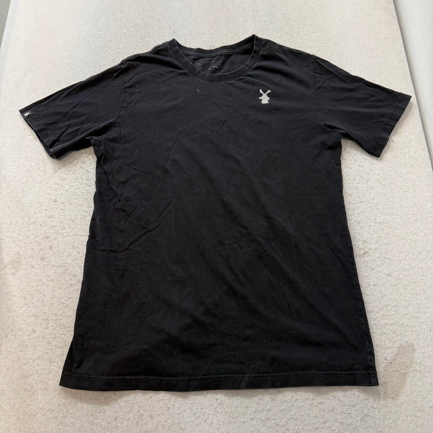 Dutch Bros Men's Black T-Shirt Short Sleeve Crewneck Casual Wear Logo Size L