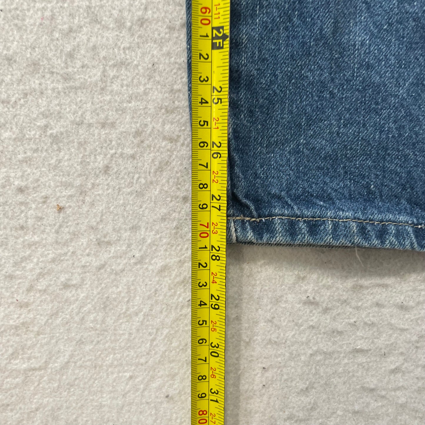 Dickies Men's Blue Loose Fit Carpenter Denim Jeans Pockets Classic Logo Size W39