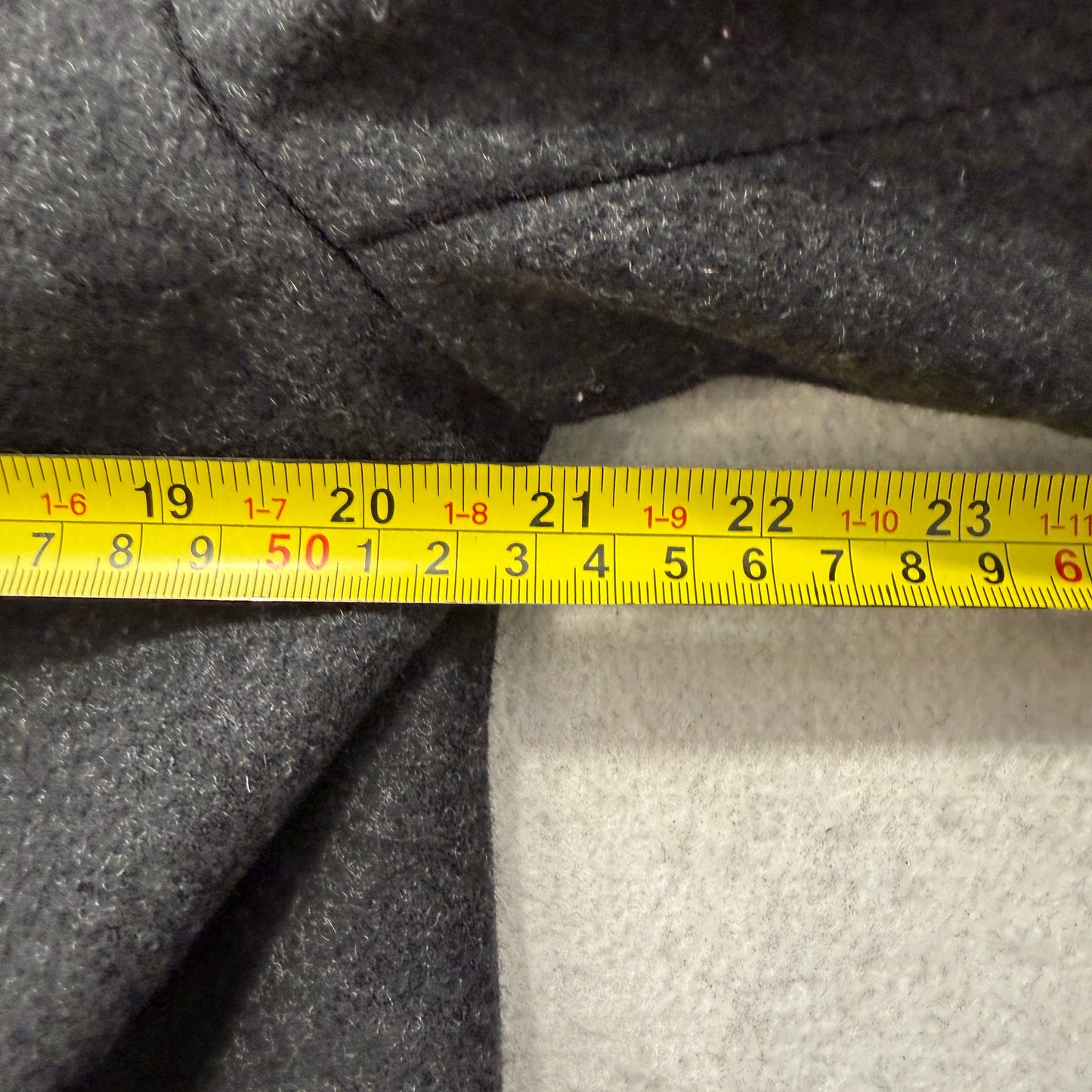 Calvin Klein Mens Charcoal Gray Wool Blend Peacoat Jacket Double Breasted Size M
