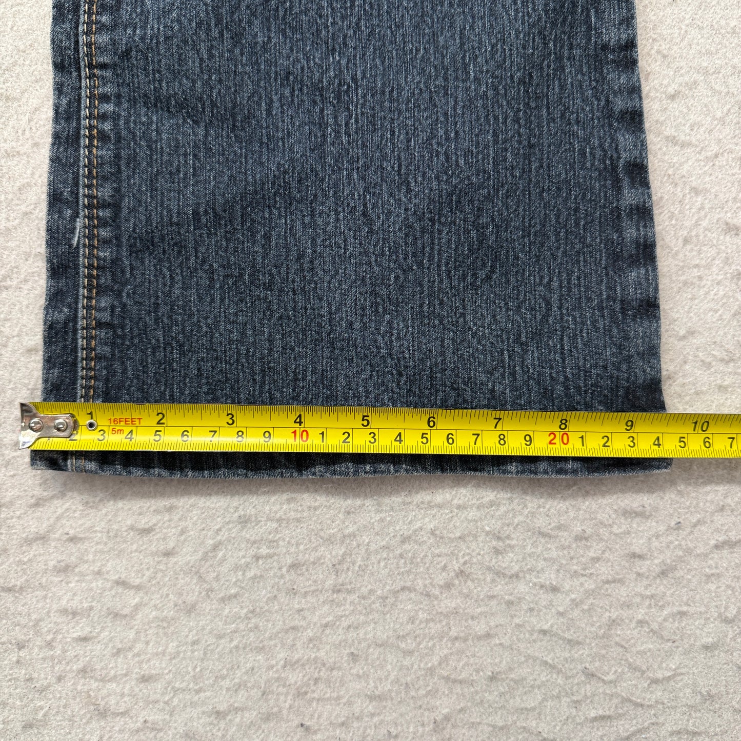 Gloria Vanderbilt Women's Blue Denim Bootcut Jeans Pockets Zip-Fly Size W32