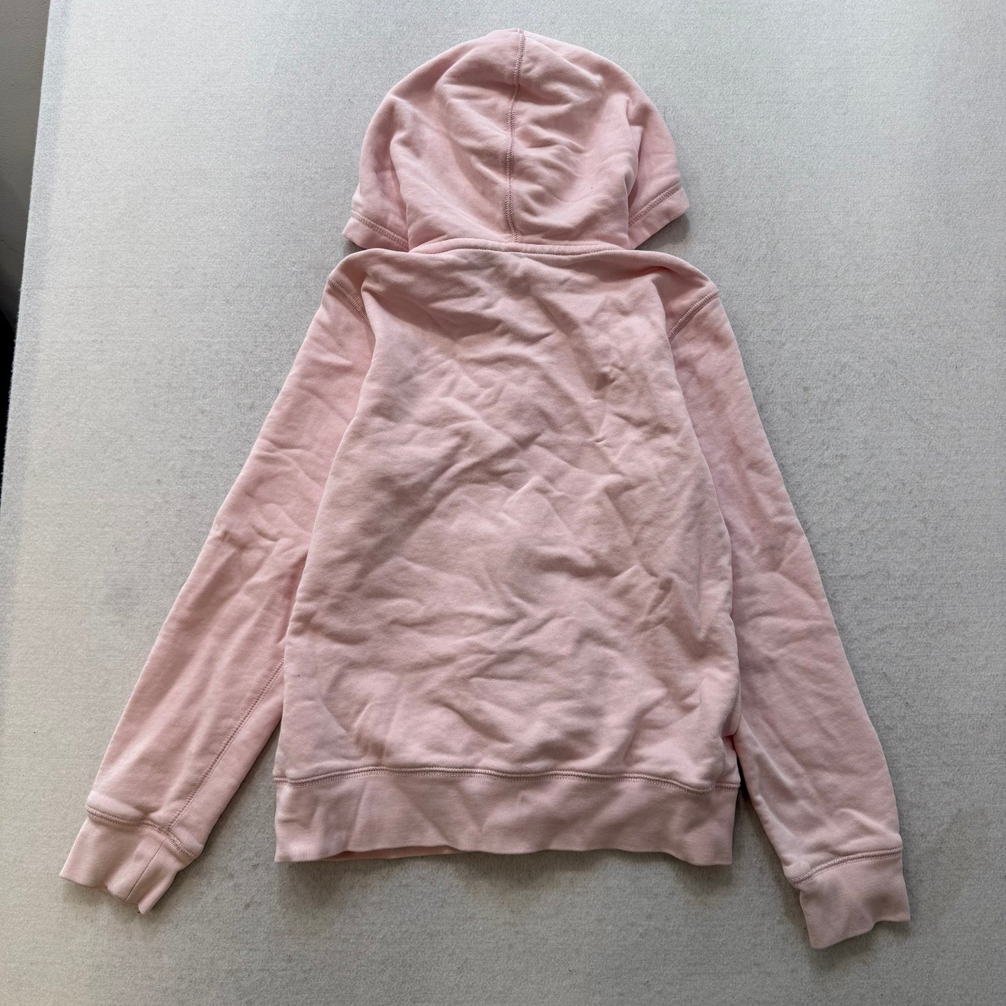 Polo Ralph Lauren Women's Pastel Pink Full-Zip Hoodie Long Sleeve Pocket Size XL