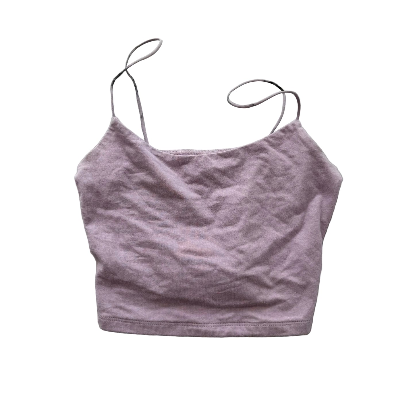 Aeropostale Seriously Soft Women Lavender Bungee Cami Top Spaghetti Strap Size S