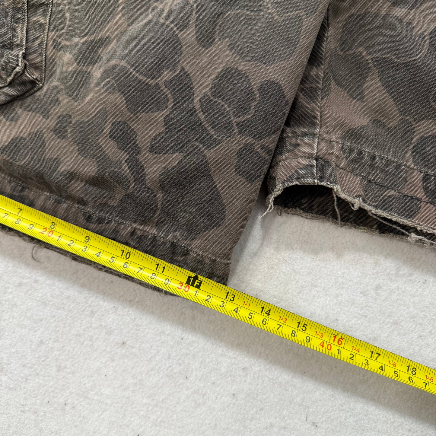 Fox Racing Slambozo 2.0 Men's Brown Camo Cotton Cargo Shorts Streetwear Size 32