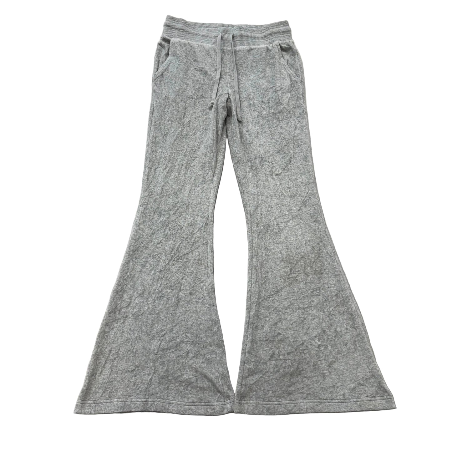 Vintage Juicy Couture Women's Heather Gray Flared Track Pant Bell Bottom Size S