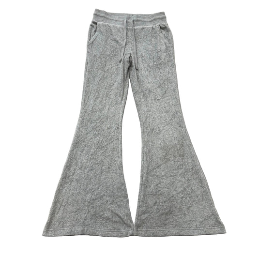 Vintage Juicy Couture Women's Heather Gray Flared Track Pant Bell Bottom Size S