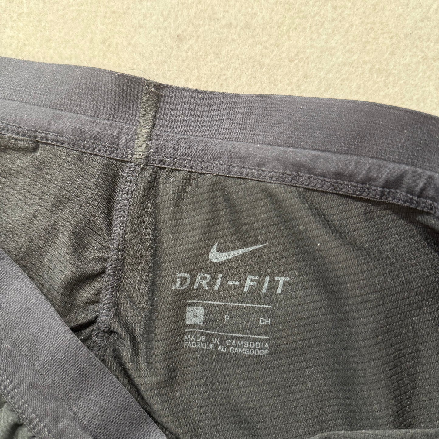 Nike Dri Fit Men's Black Flex Stride 5 Athletic Running Shorts Drawstring Size S