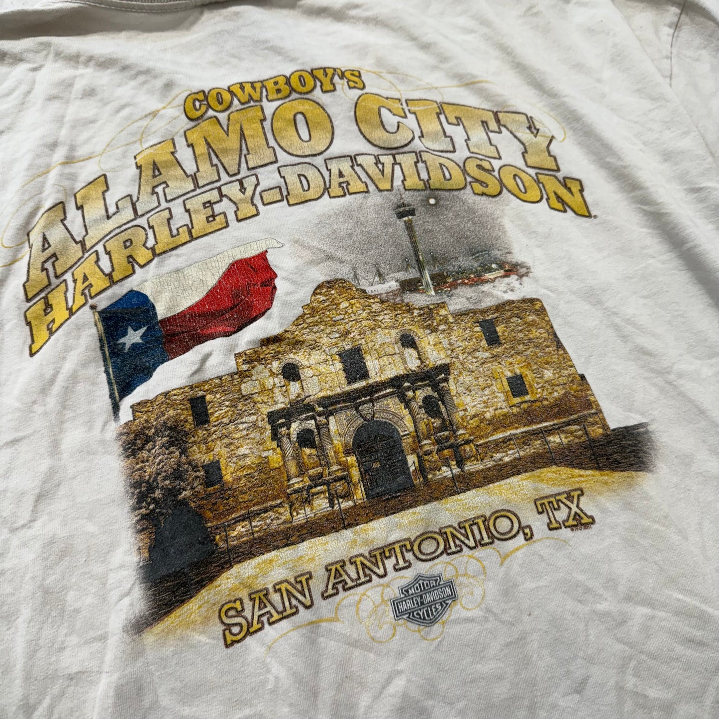 Harley-Davidson Alamo City San Antonio Texas Graphic T-Shirt Size XL