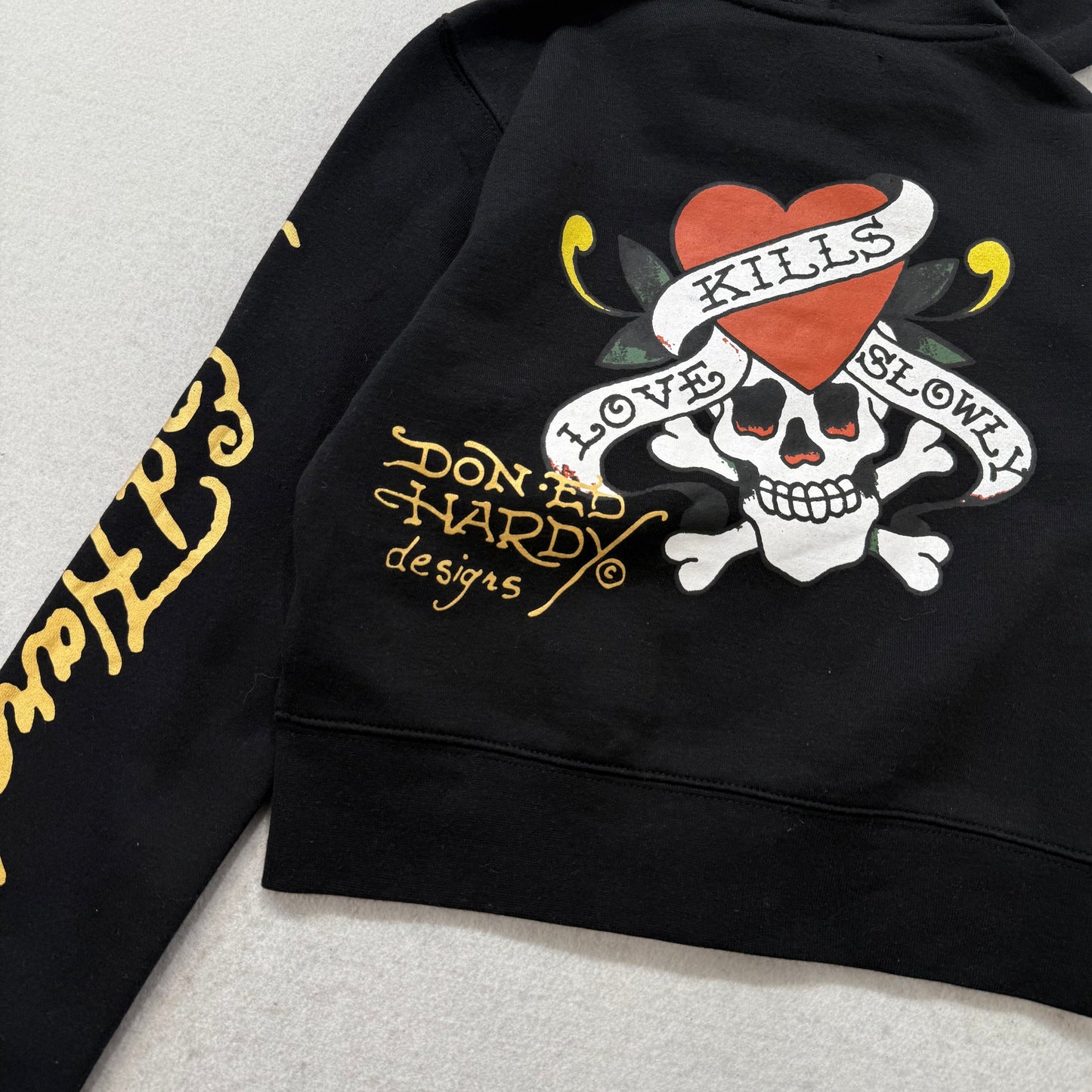 ED HARDY “LKS Skull” BLACK MATCHING SET