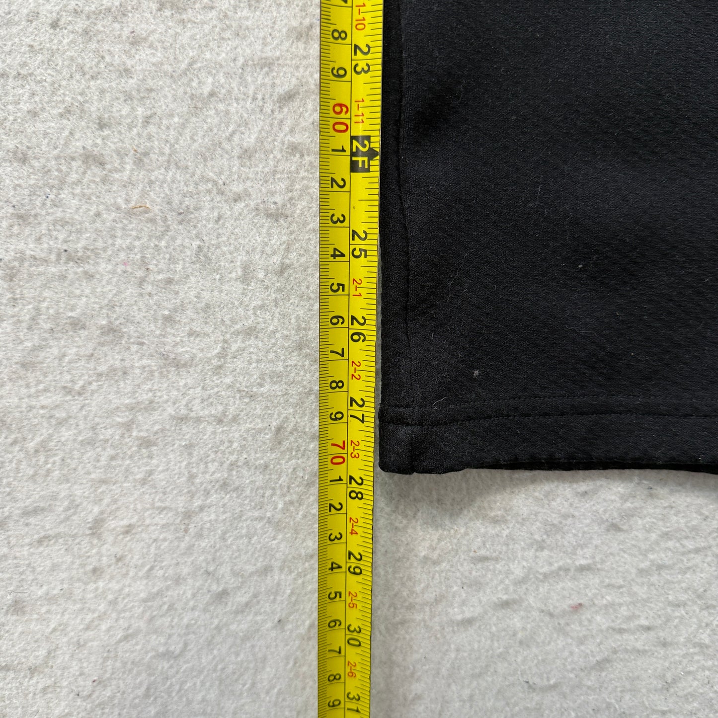 Vintage Nike Dri-Fit Mens Black Wide Leg Track Pant Ankle Zip Performance Size L
