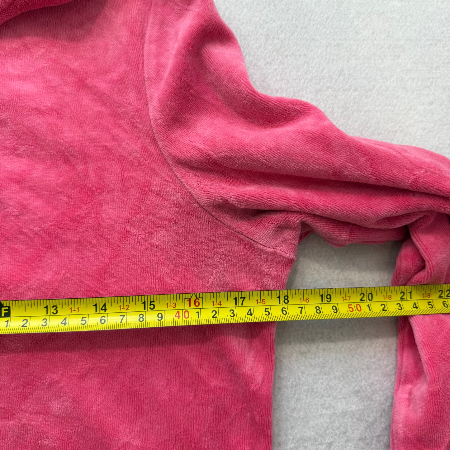 Juicy Couture “Love Your Juicy Couture” Women's Dragonfruit Zip Up Hoodie Size L