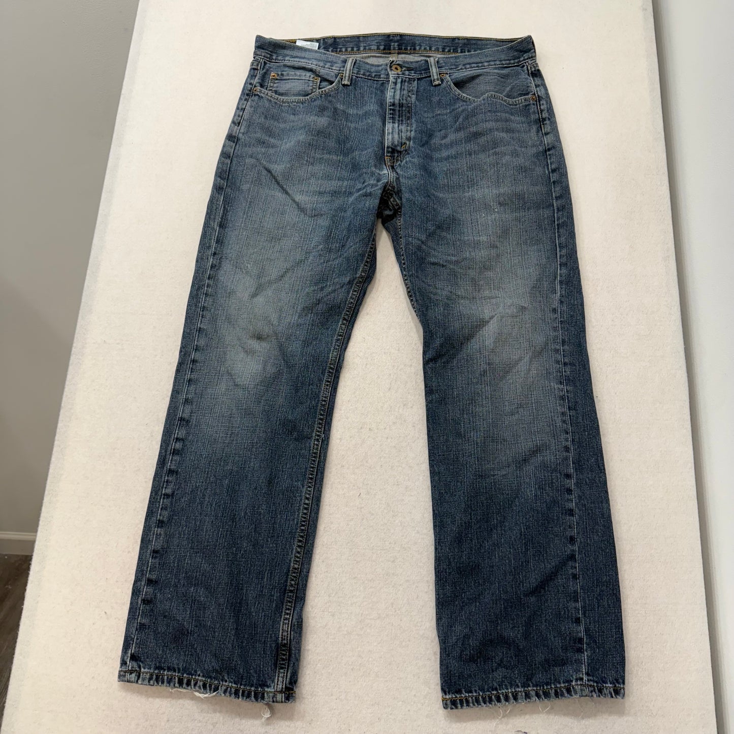 Levi's Strauss & Co. 559 Men's Dark Wash Blue Denim Straight Leg Jeans Size 38