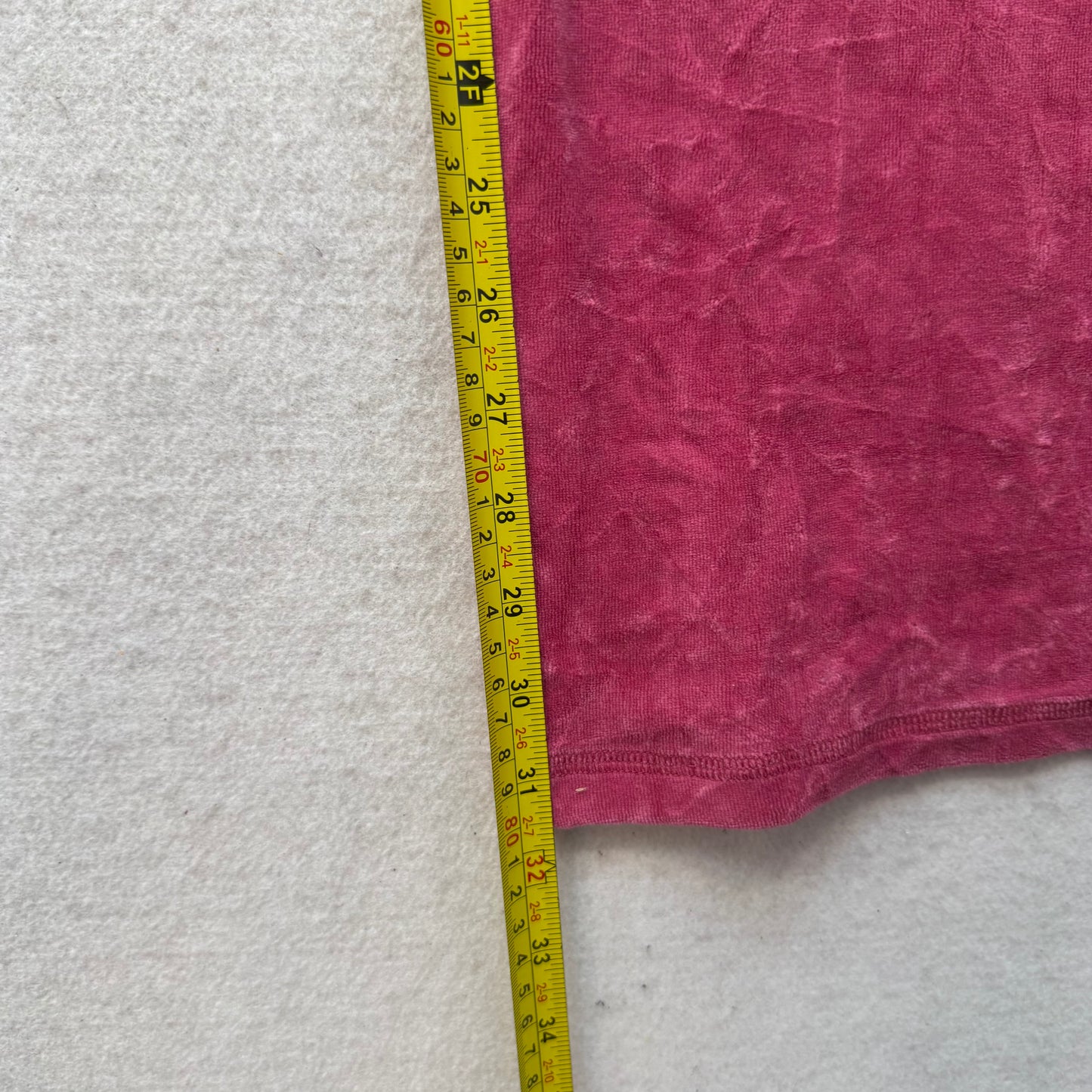 Vintage Juicy Couture Women Dark Pink Flare Track Pant Buckle Flap Pocket Size L