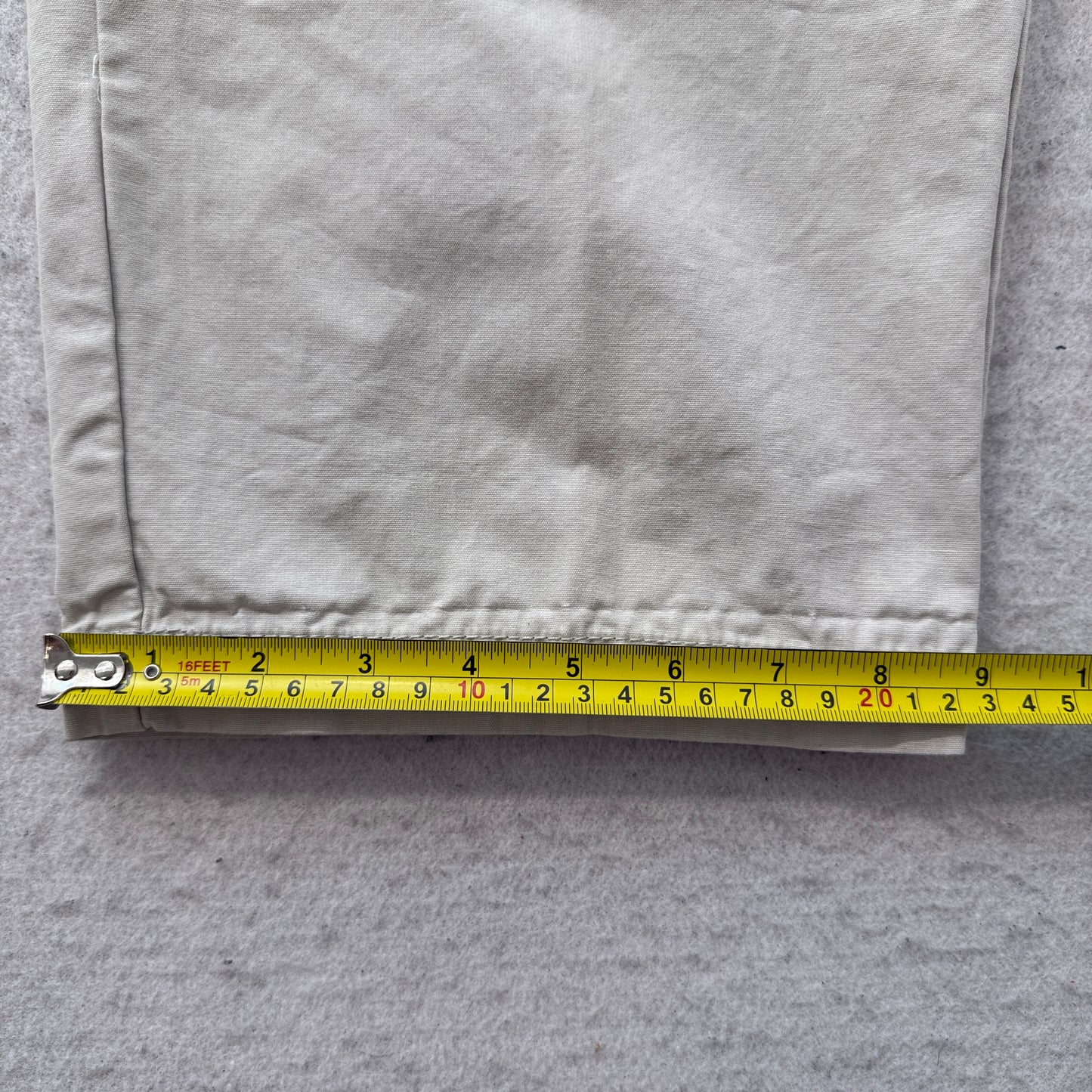 Dockers Men's Tan Straight Leg Cotton Chino Pants Casual Pockets Size W34xL29