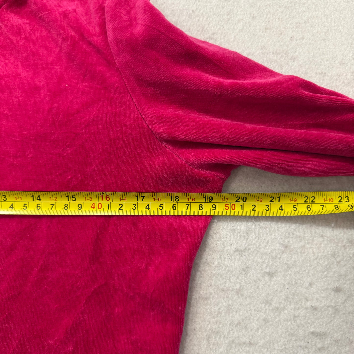 Vtg Juicy Couture Scottie Dogs Hot Pink Velour Tracksuit Set Snap Pockets Size L