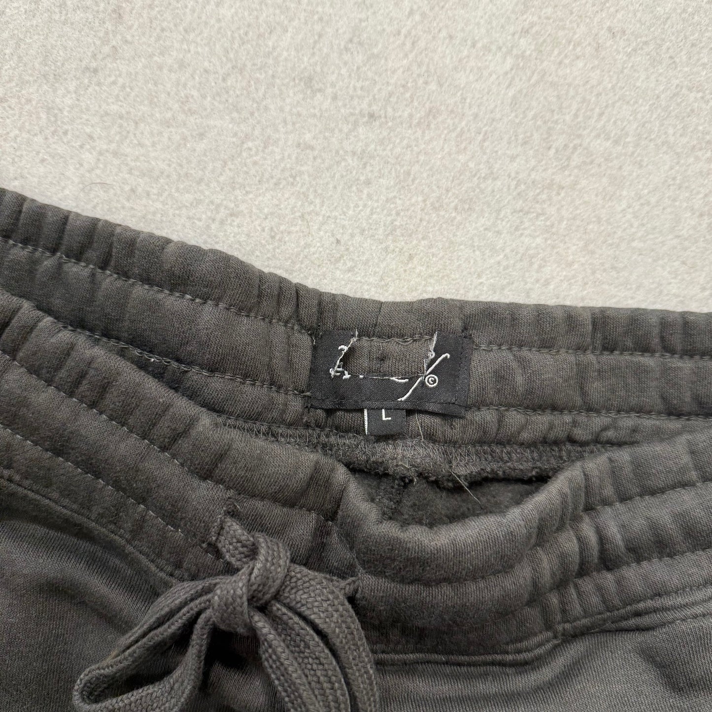 Ed Hardy Men's Black Cotton Slim Fit Sweatpants Panther Eagle Graphic Size L