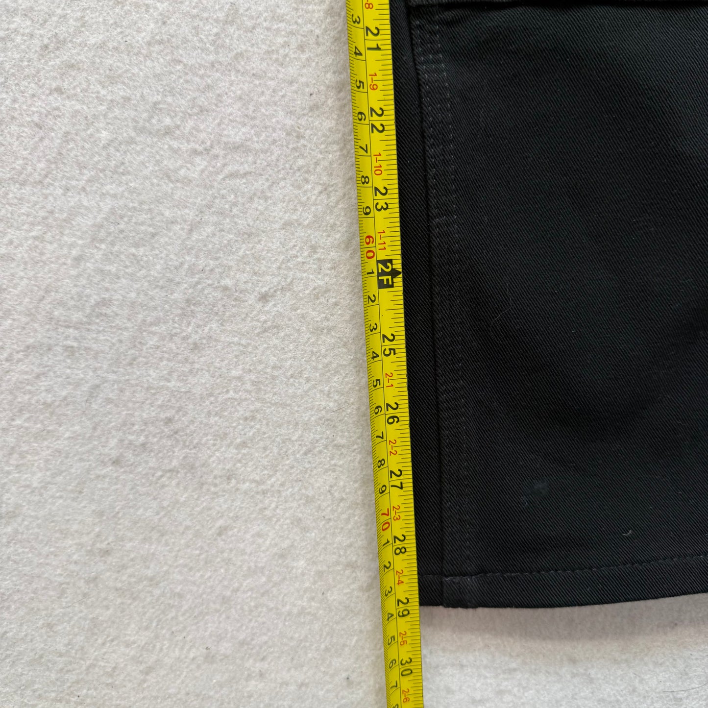 Carhartt Men's Black Cotton Relaxed Slim Fit Double-Knee Carpenter Pant Size 2