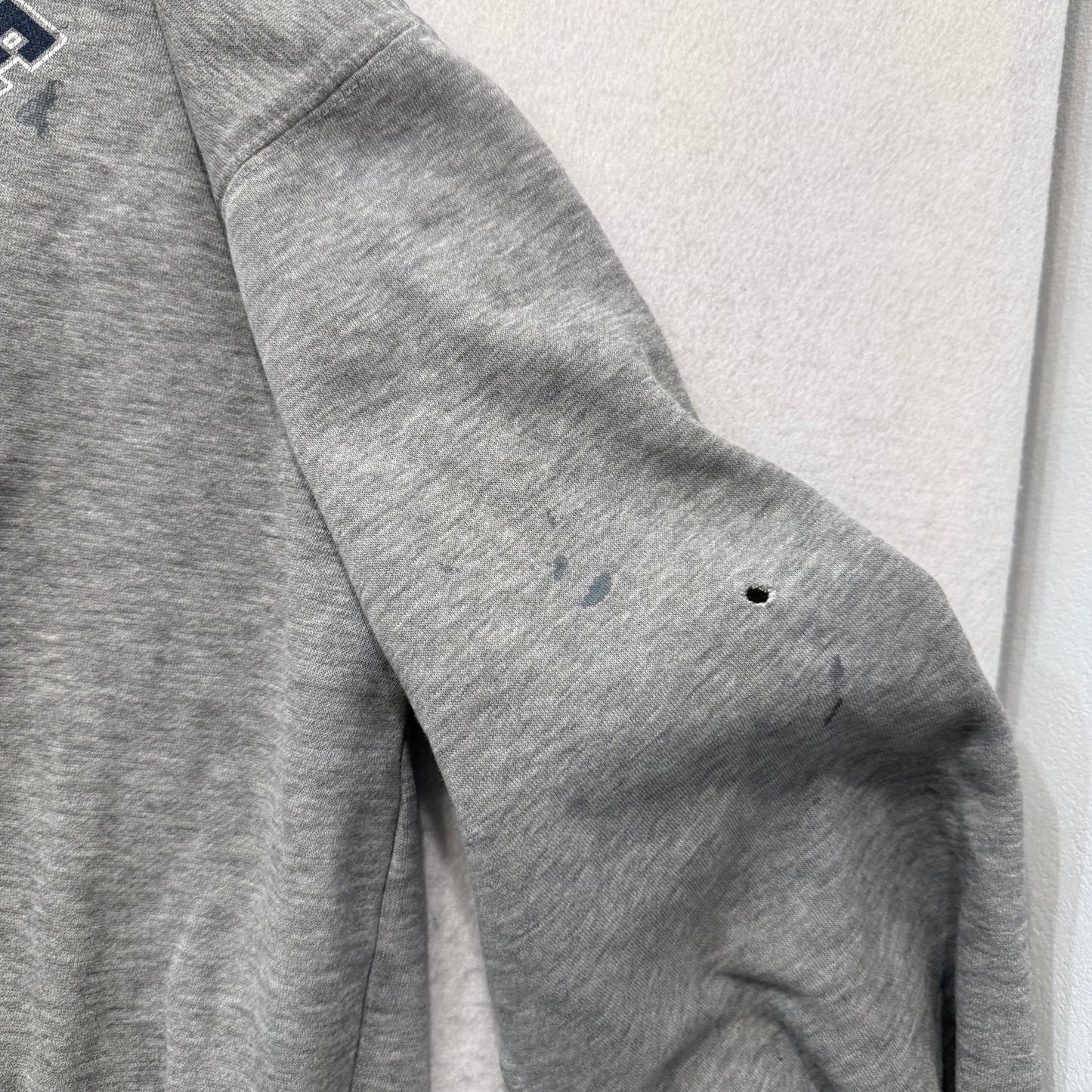 Jansport Mens Heather Gray Cotton Blend Pullover Hoodie Kangaroo Pocket Size 2XL