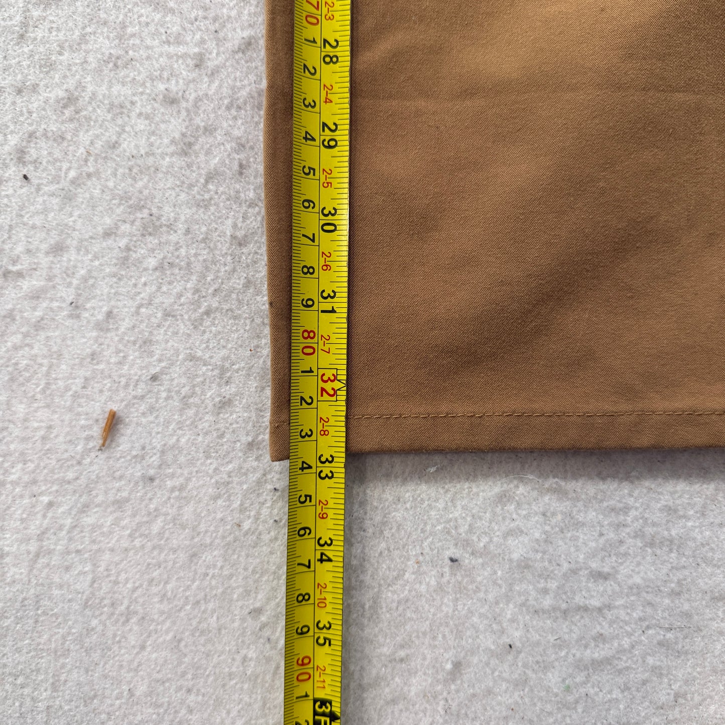 The North Face Men's Brown Chino Pants Straight Fit Pockets Classic Size 36