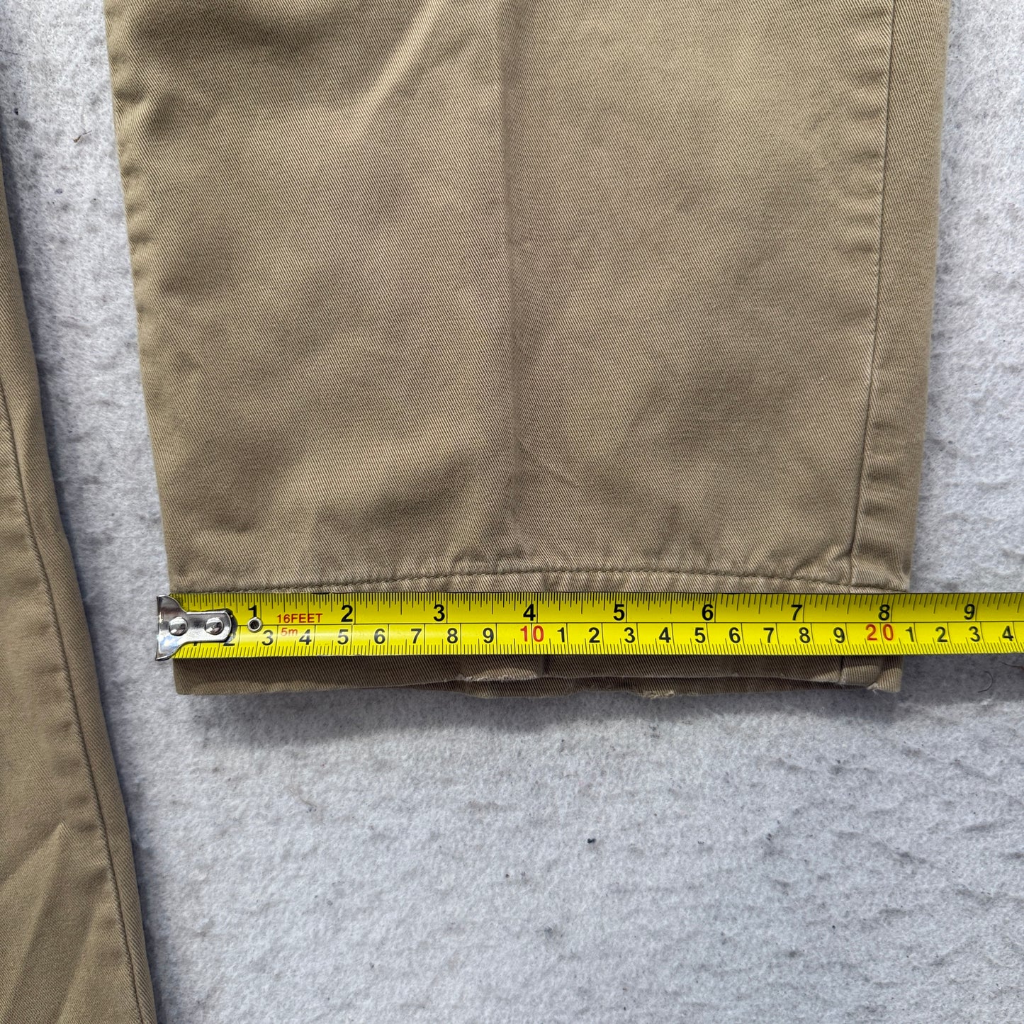 Vintage Polo Ralph Lauren Men's Khaki Chino Pants Straight Leg Pockets Size W33