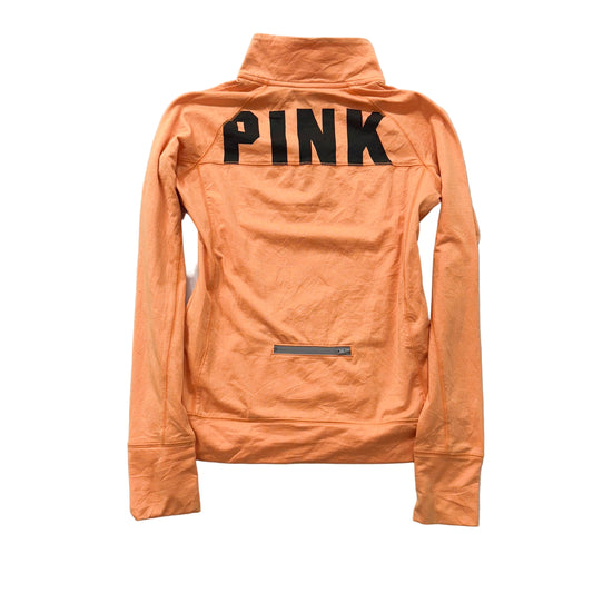 Victoria’s Secret Pink Orange Jacket with Back Logo Size S