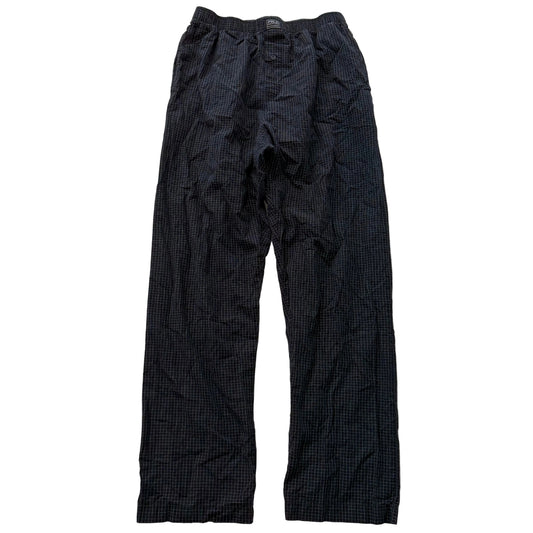 Polo Ralph Lauren Men's Black Plaid Soho Check Pajama Pants Sleepwear Size M