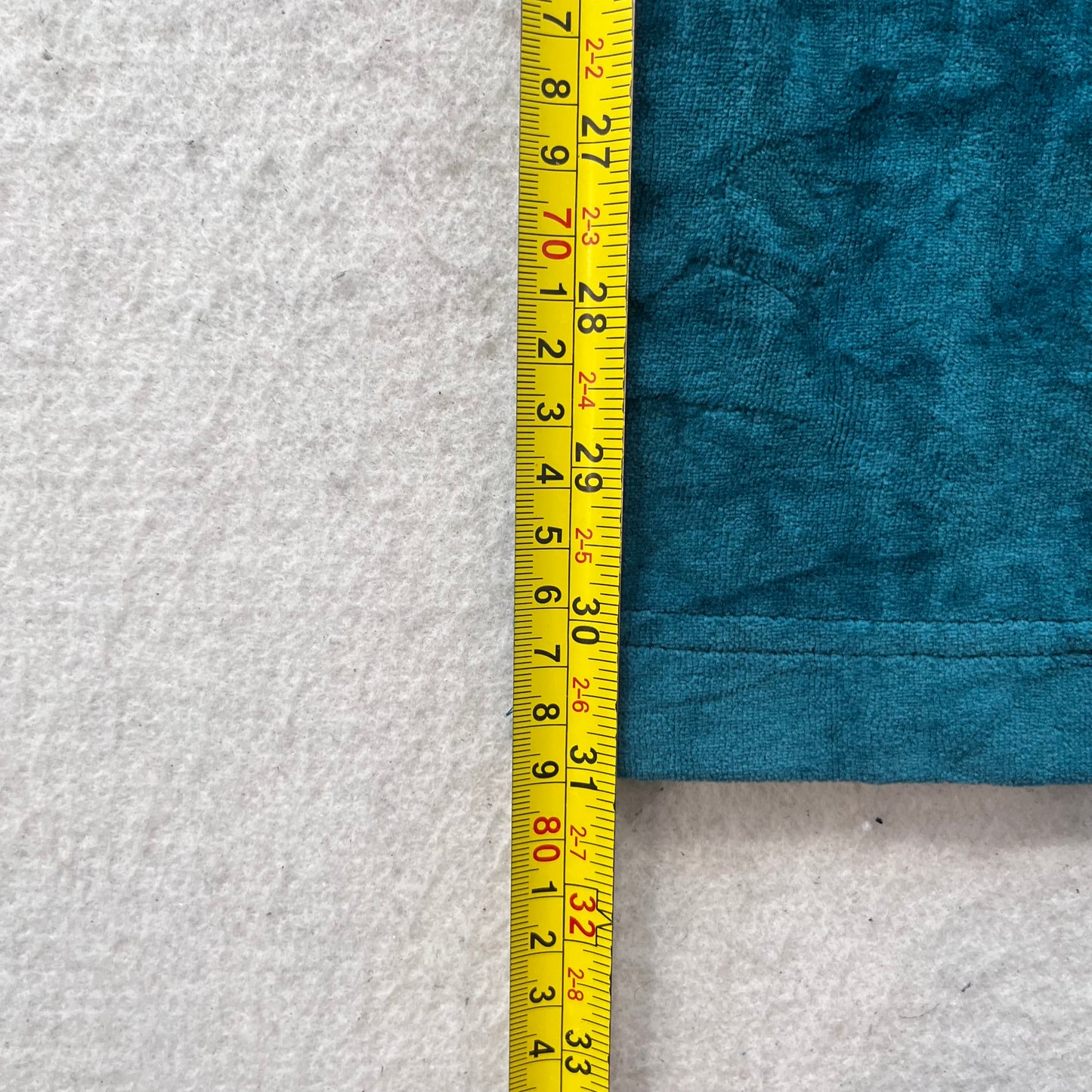 Vintage Juicy Couture Women Teal Blue Flared Leg Track Pant Drawstring Size L