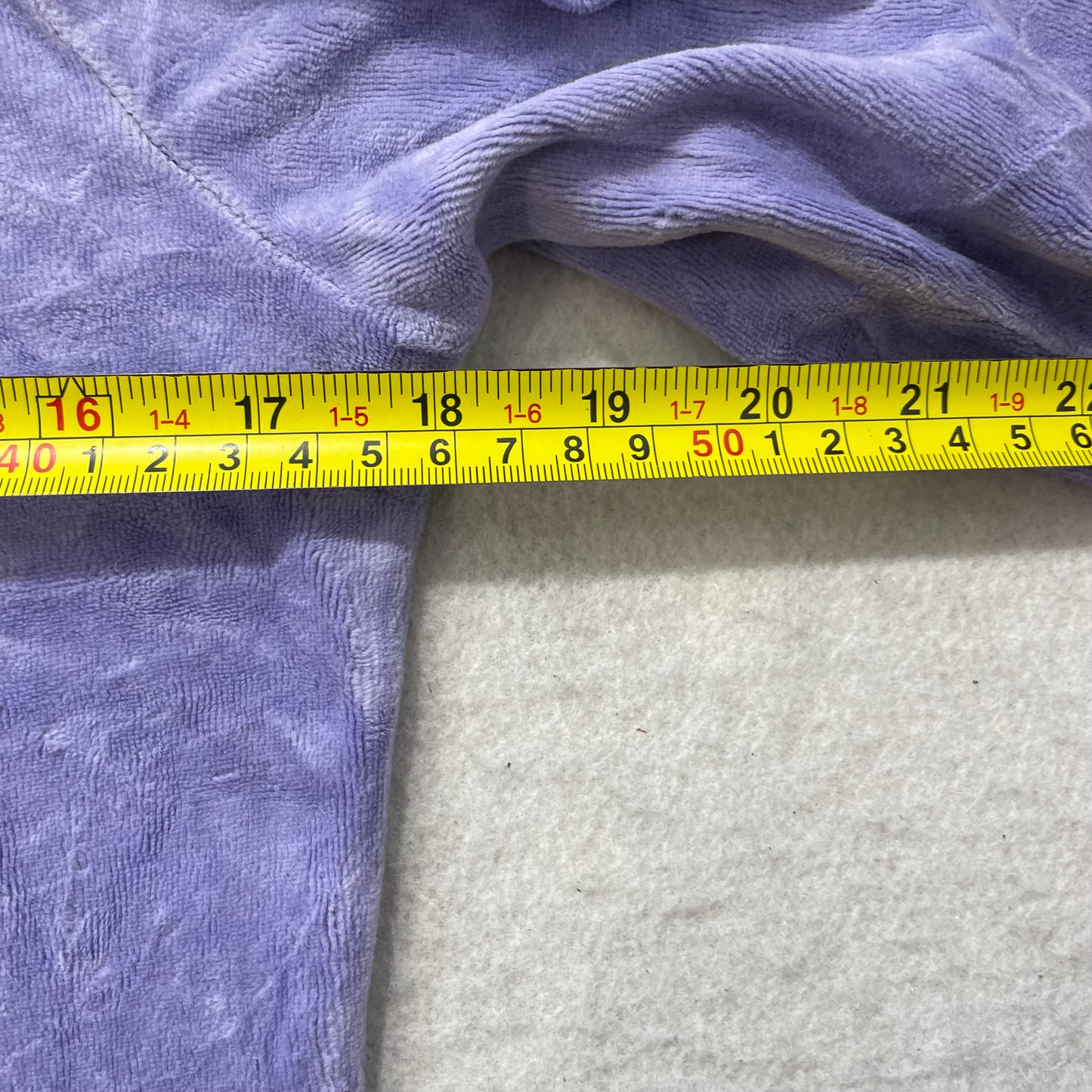 Vintage Juicy Couture Women's Purple Velour Zip-Up Hoodie Glitter Logo Size L
