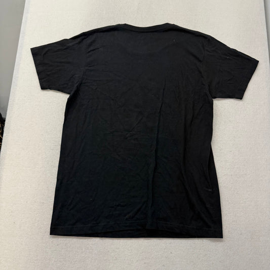 Eckō Unltd. Mens Black Cotton T-Shirt Short Sleeves Rhino Logo Streetwear Size L