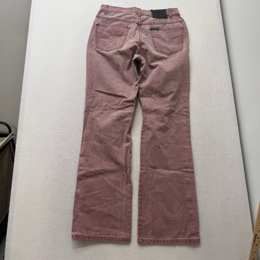 Vintage Harley-Davidson dusty rose snap button pants size 30