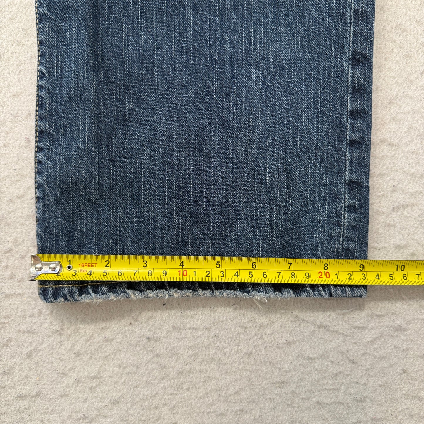 American Eagle Outfitters Made to Last Men's Blue Bootcut Denim Jeans Size W35
