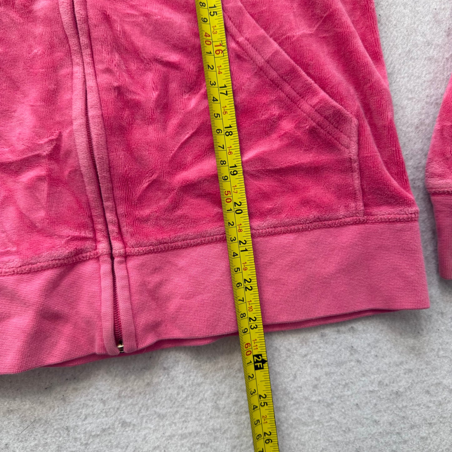 Juicy Couture “Love Your Juicy Couture” Women's Dragonfruit Zip Up Hoodie Size L