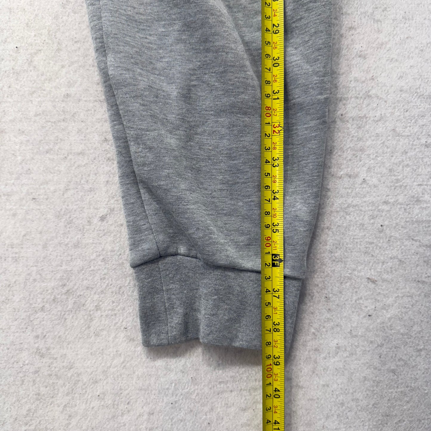 Nike Sportswear Men's Heather Gray Tech Fleece Joggers Pants Drawstring Size L