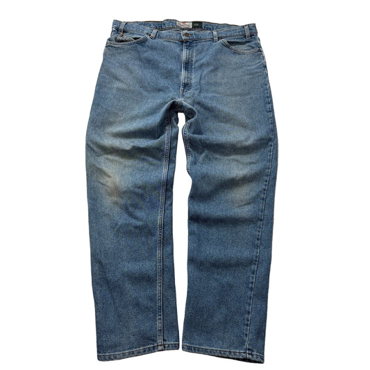 Vintage Levi's Strauss Signature Flex Denim Men's Blue Straight Jeans - W42xL32