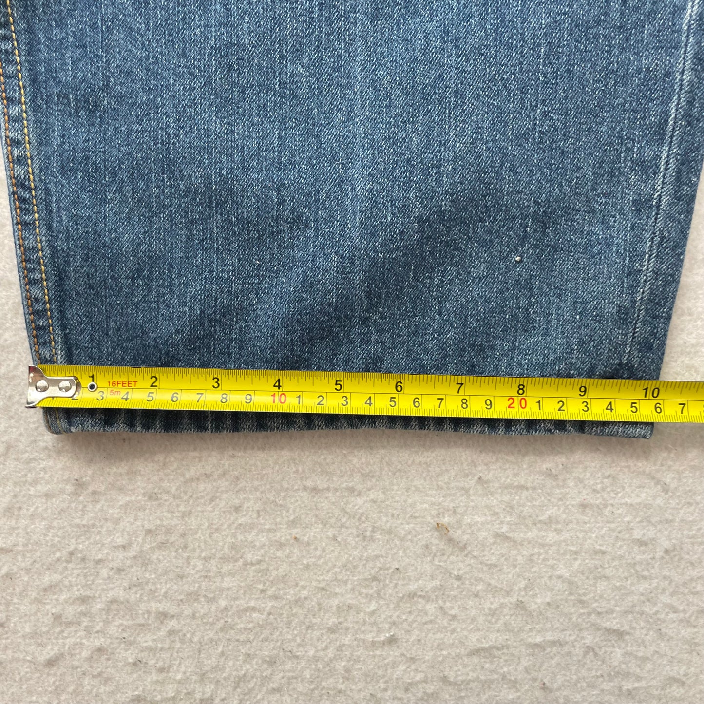Rocawear Men's Blue Denim Wide Leg Baggy Jeans Y2K Streetwear Loose Fit Size 46