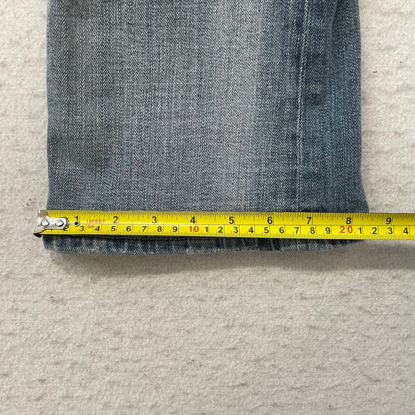 Miss Me Women's Blue Irene Bootcut Denim Jeans Intricate Embroidery Logo Size 30