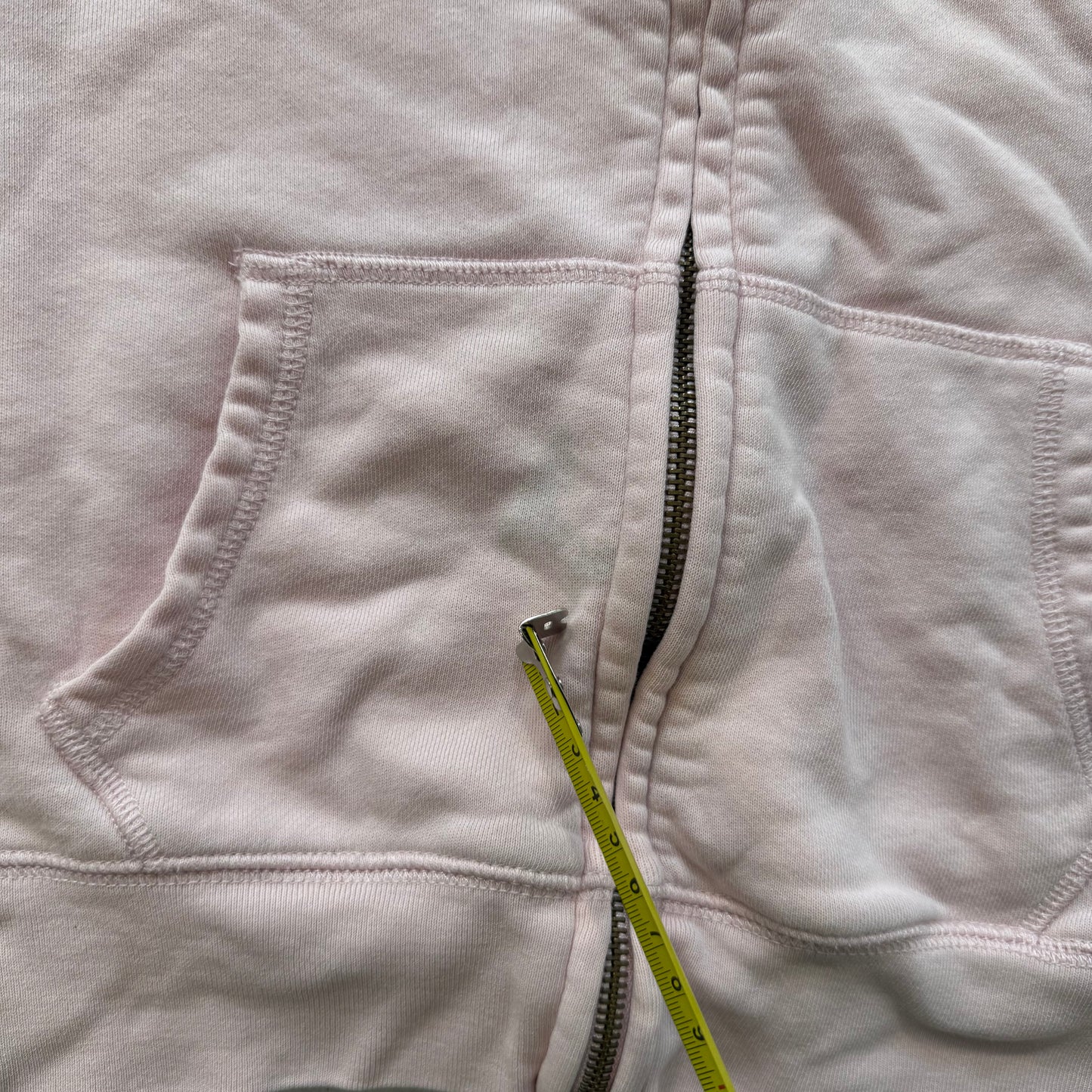 Polo Ralph Lauren Women's Pastel Pink Full-Zip Hoodie Long Sleeve Pocket Size XL